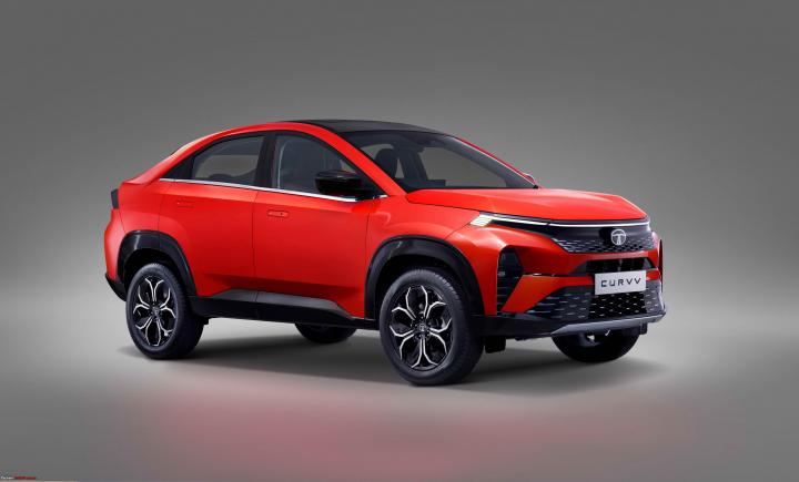 Pre-production Tata Curvv Diesel SUV coupe unveiled  