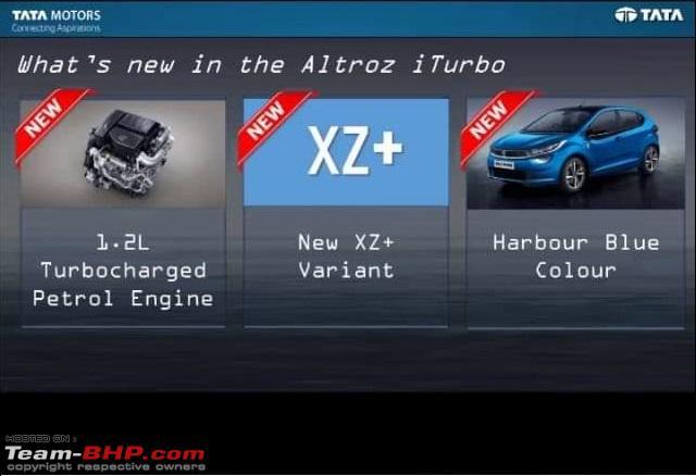 Tata Altroz iTurbo brochure leaked: variants, features, specs 