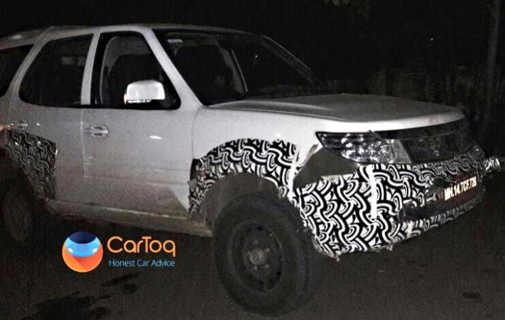 Rumour: Army-spec Tata Safari Storme spotted in Pune 