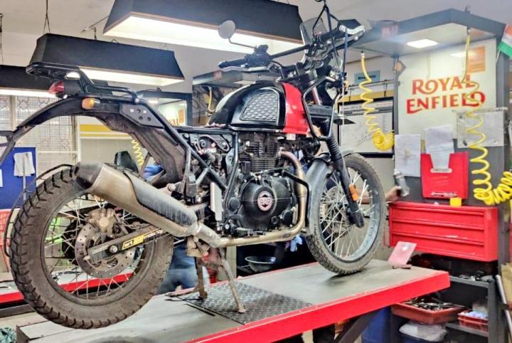 ABS and check engine light on my Himalayan: Service centre's response 
