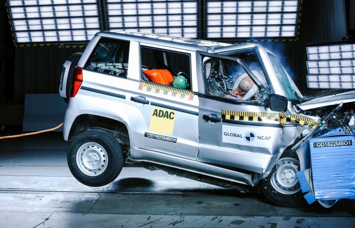 Mahindra Bolero Neo awarded a 1-star rating by Global NCAP 