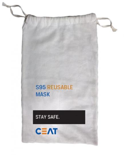 Ceat Tyres launches GoSafe S95 face mask 