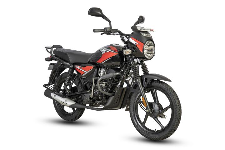 Bajaj CT110X launched at Rs. 55,494 