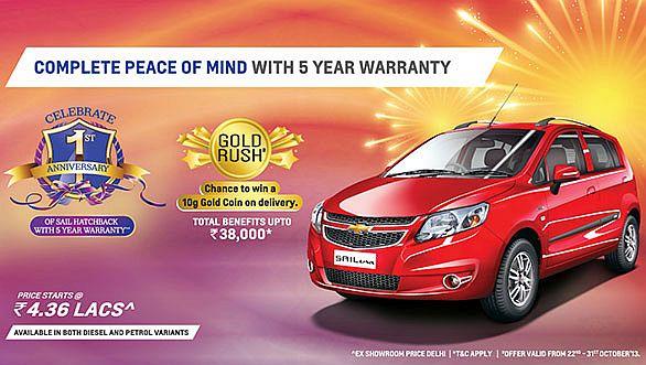 Chevrolet Cruze facelifted & Sail hatch gets 5 year warranty 