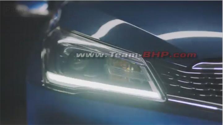 Leaked Ciaz facelift pic shows LED DRL 