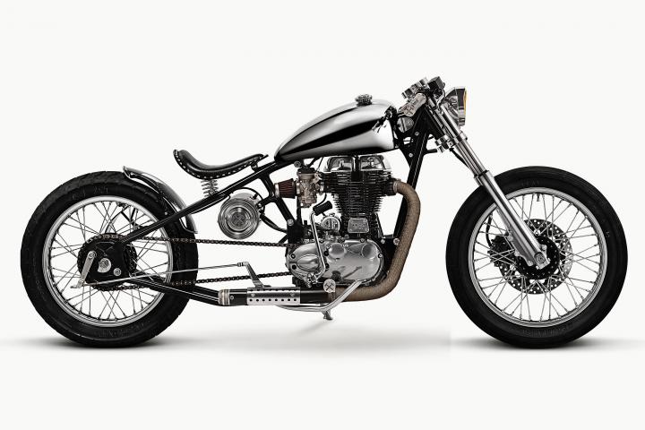 Royal Enfield collaborates with four bike custom builders 