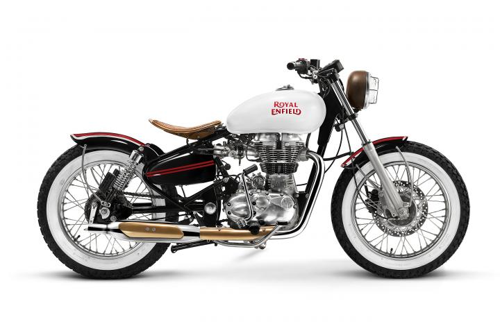 Royal Enfield collaborates with four bike custom builders 
