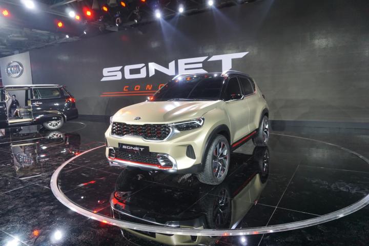 2020 Auto Expo: Kia Sonet sub-4 meter SUV concept unveiled 