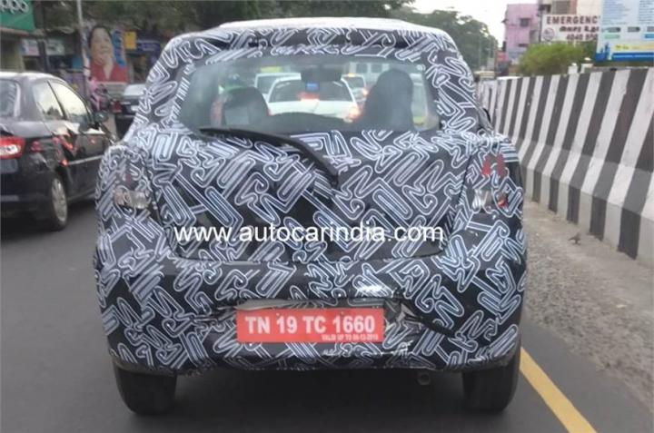 Datsun GO facelift spotted testing 