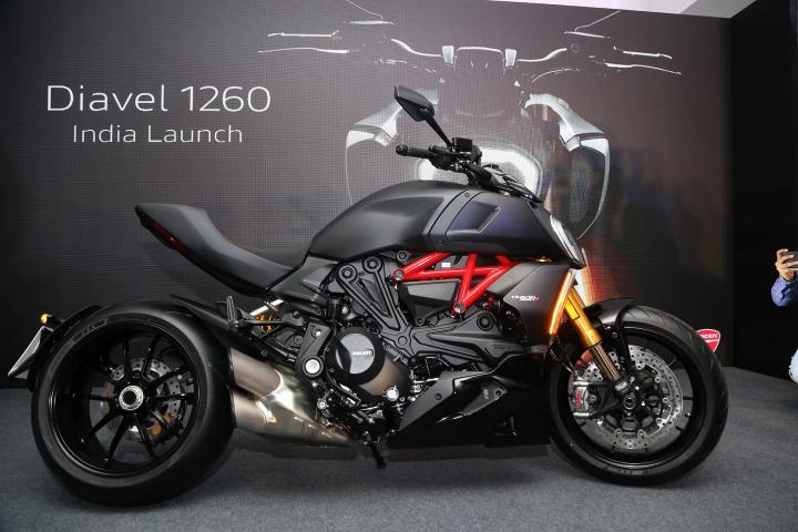 Ducati Diavel 1260 launched in India at Rs. 17.20 lakh 