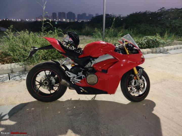 Buying a used Ducati Panigale V4S superbike in India 