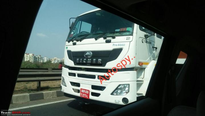 Eicher Pro 6049 heavy-duty tractor caught testing 