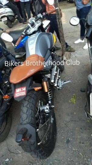 FB-Mondial HPS 125 Cafe Racer spotted in Pune 