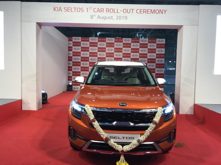 First Kia Seltos rolls off the production line 