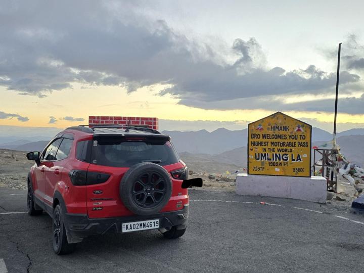 An Impromptu drive from Bangalore to Umling La in my Ford Ecosport 