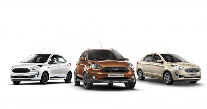 Ford launches BS6-compliant Figo & Aspire 