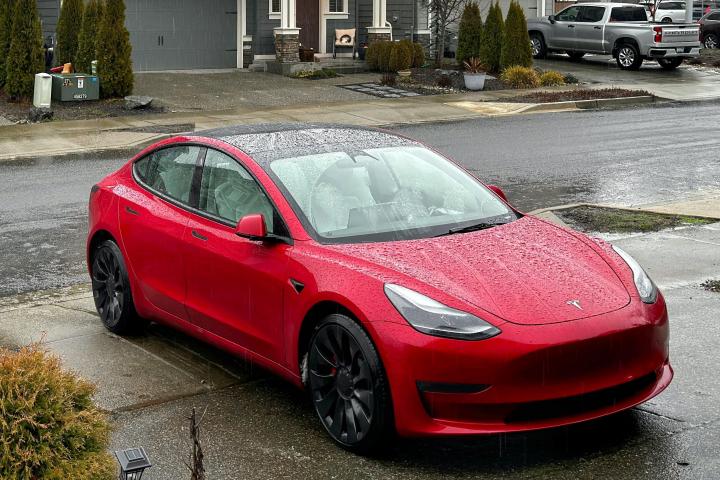 My Tesla Model 3 slides back even when parked in the P mode 