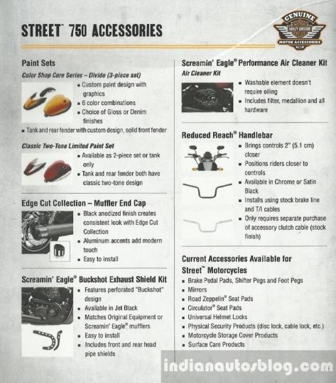 Harley street 750 custom parts new arrivals