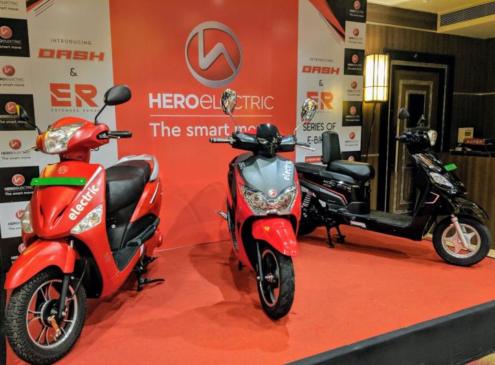 Hero Dash electric scooter launched at Rs. 62,000 