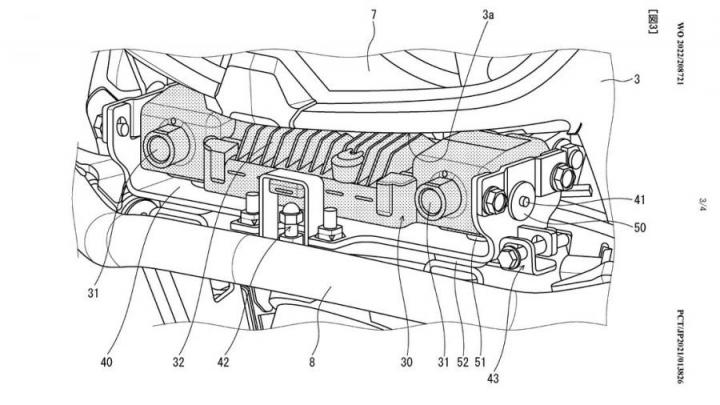 Honda patents front-facing camera for Africa Twin 