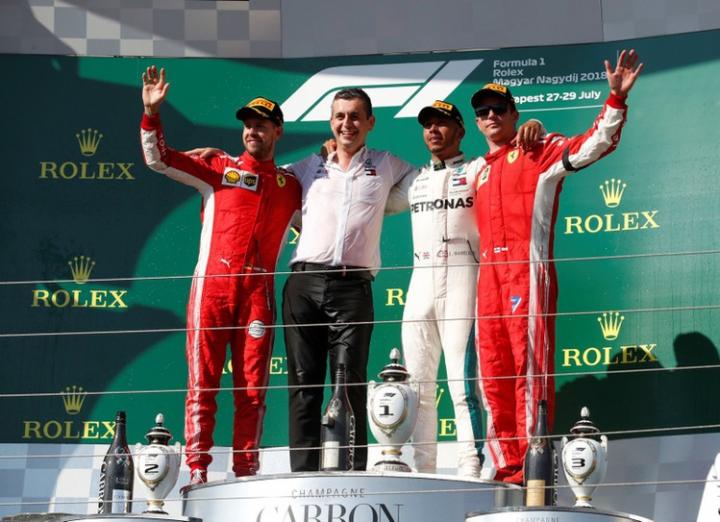 Lewis Hamilton wins the 2018 Hungarian GP 
