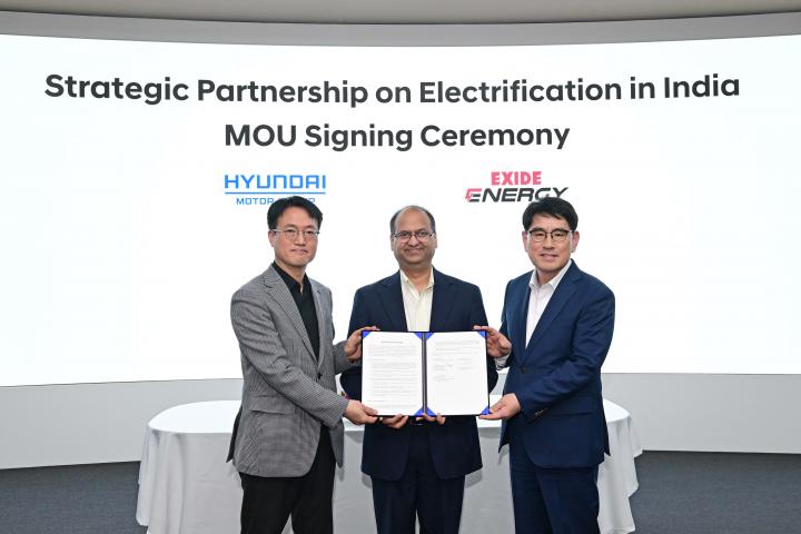 Hyundai, Kia partner with Exide Energy for EV battery localization 