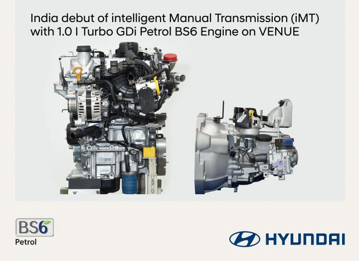 Hyundai Venue 1.0L turbo-petrol to get clutchless 6-speed iMT 