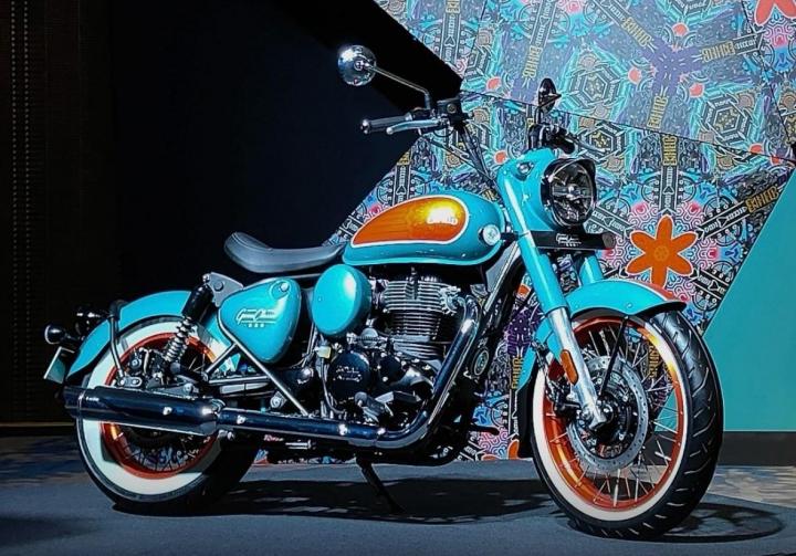 Classic 350 blue hotsell