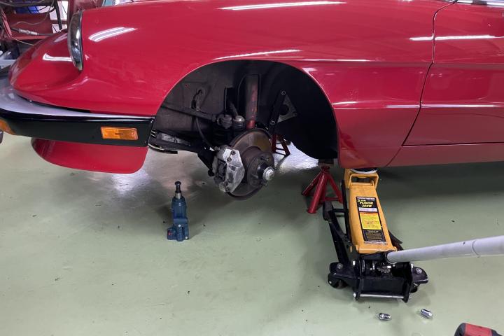 Brazing workshop, a drive in Mercedes & a repair job on my Alfa Romeo 