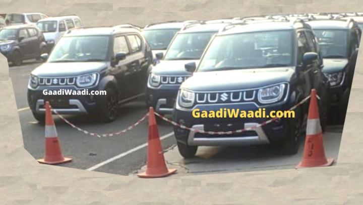 Maruti Ignis facelift spotted in India 
