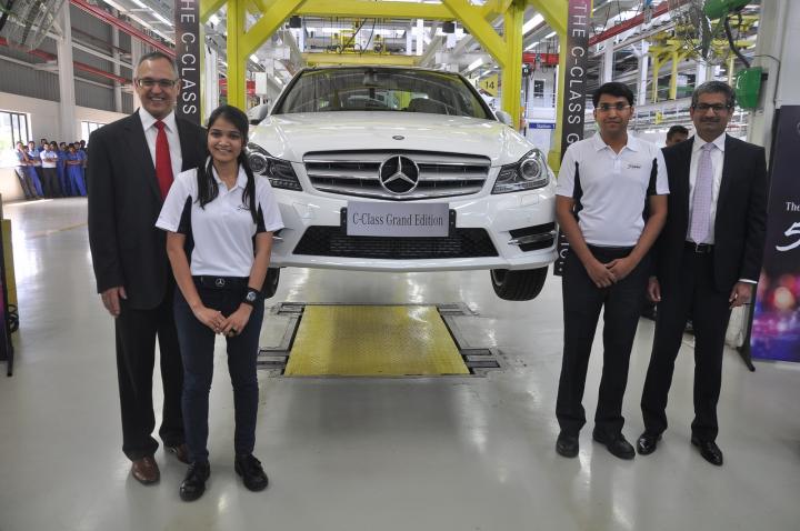 Mercedes makes 50K cars in India; launches C Grand Edition 