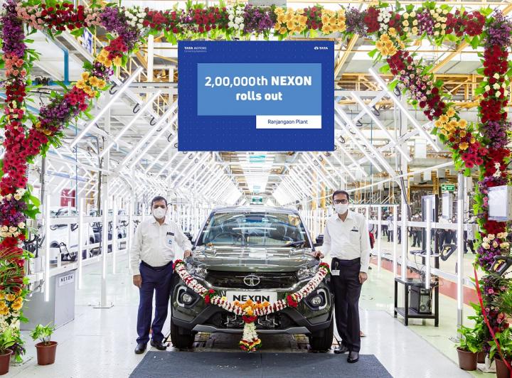 Tata Nexon production crosses the 2 lakh mark 