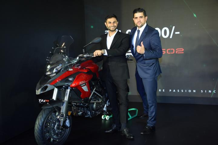 Benelli TRK 502 and TRK 502X launched 