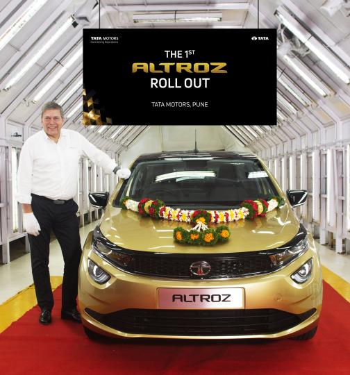 1st Tata Altroz rolls out the production line 