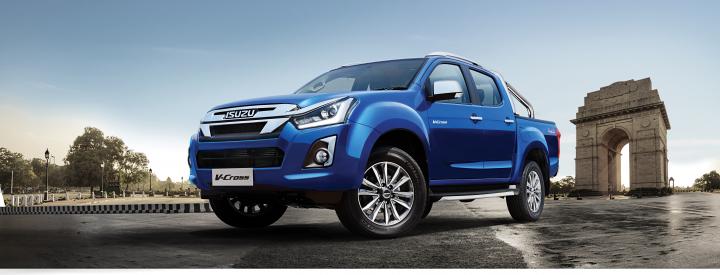 Isuzu V-Cross facelift launched at Rs. 15.51 lakh 