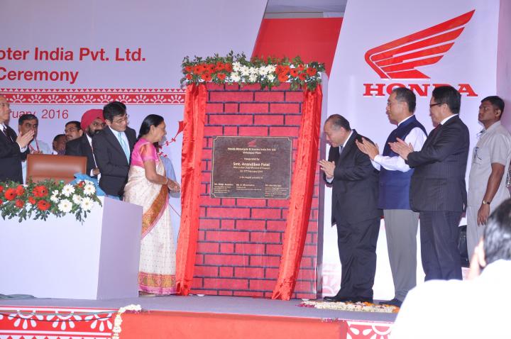 Honda's 4th two-wheeler plant in India inaugurated 