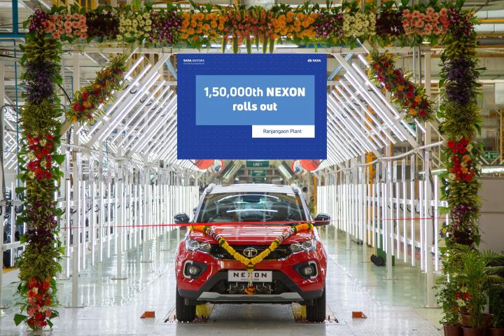 Tata Motors rolls out 1,50,000th Nexon from Ranjangaon plant 
