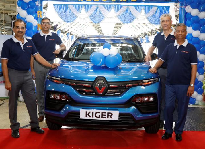 Renault Kiger production begins in India 