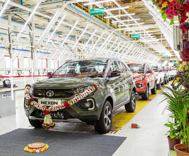 Tata Nexon production crosses the 2 lakh mark 
