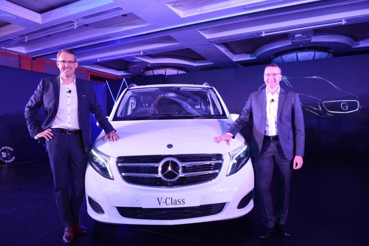 Mercedes-Benz V-Class launched at Rs. 68.40 lakh 