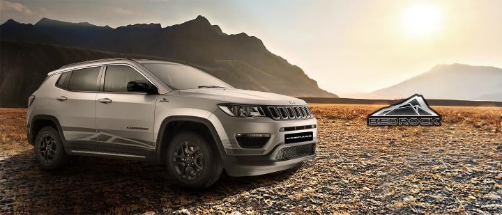 Jeep Compass Bedrock limited edition priced at Rs. 17.53 lakh 