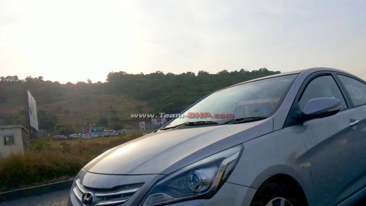 SCOOP! Hyundai Verna Facelift caught 