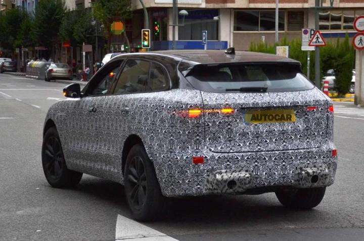Jaguar F-Pace facelift spotted testing; could get hybrid tech 