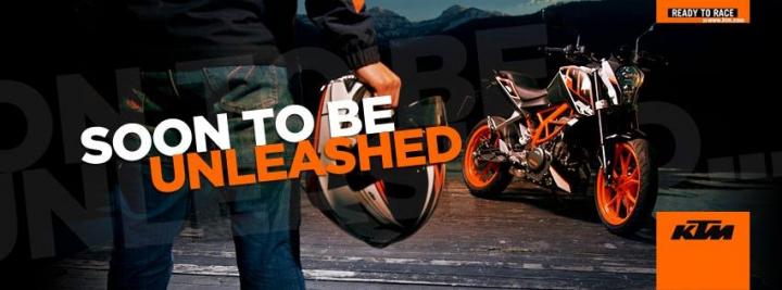 KTM Duke 390 teaser surfaces; 25th June could be launch date 