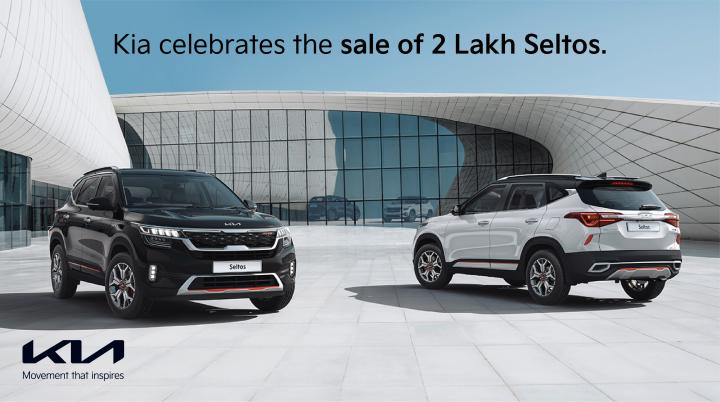 Kia Seltos sales cross the 2 lakh unit mark in 2 years 