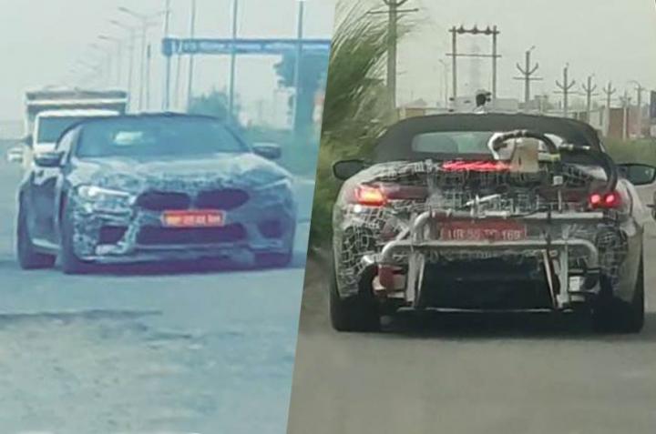 BMW M8 Convertible spotted in India 