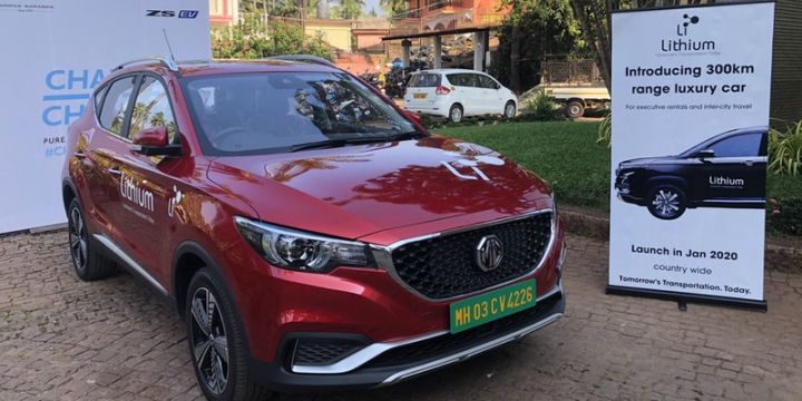 MG ZS EV self-drive rental to be available from January 2020 