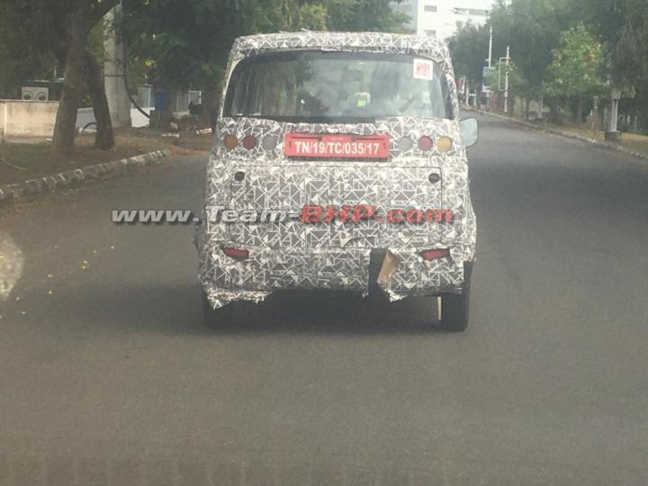 More images: Mahindra Atom electric quadricycle spied 