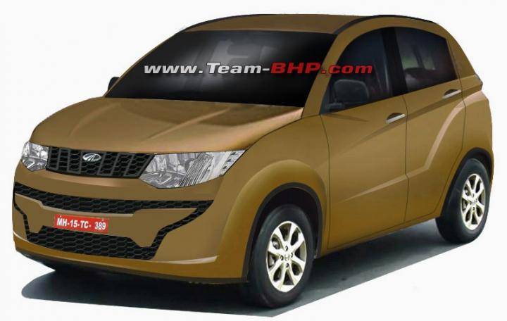 Team-BHP renders the Mahindra S101 compact SUV 