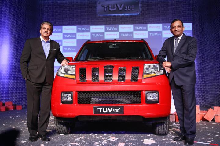 Mahindra TUV300 launched in India at Rs. 6.90 lakh 